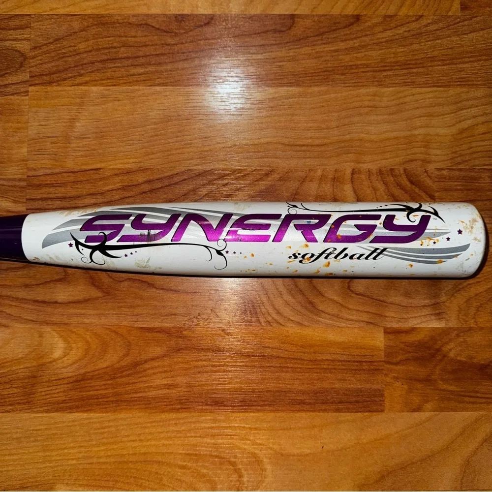 Vtg Easton Synergy Fastpitch Softball Bat Model FP15 28” 17 Oz 2 1/4” Barrel -11 - Picture 2 of 12